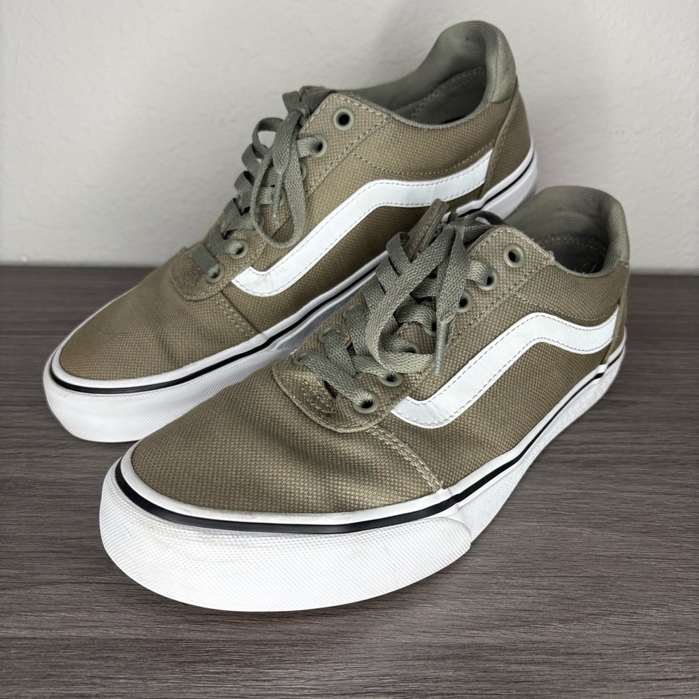 Vans Olive Green Sneakers Stylish Comfort